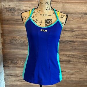 Fila sport blue tank top